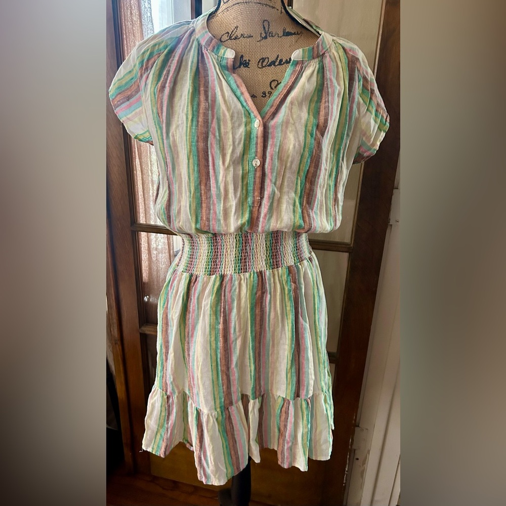 Rails NWT Augustine Dress Palais Stripe Medium
